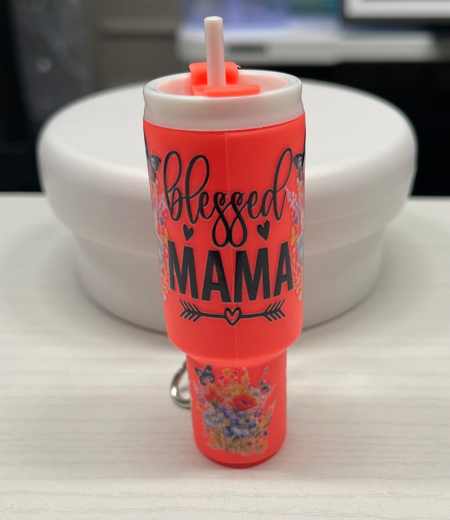 Mini Tumbler Chapstick Keychain Ready To Ship