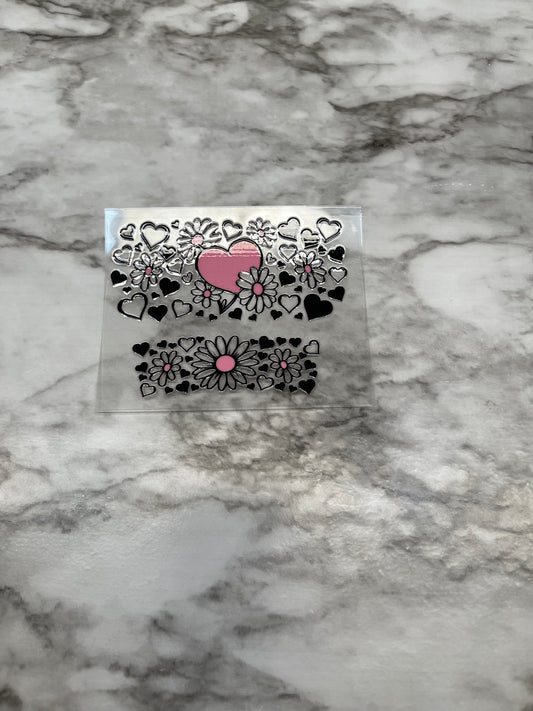 Mini Tumbler Keychain Decal