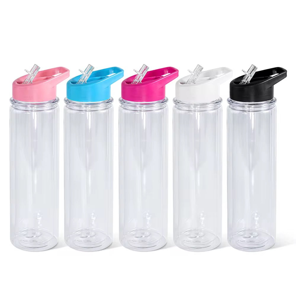 17oz Snow Globe Water Bottle