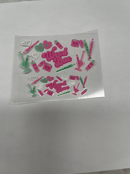 Weed Bae Mini Tumbler Wrap