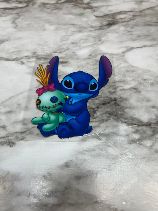 Blue Alien with Toy