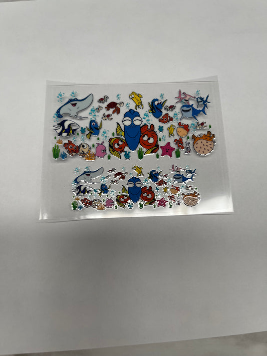 Fishy Friends Mini Tumbler Wrap