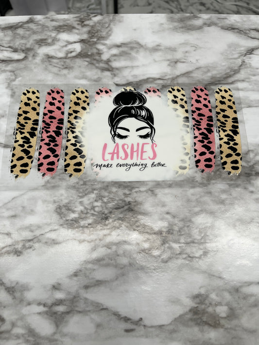 Lashes and Leopard