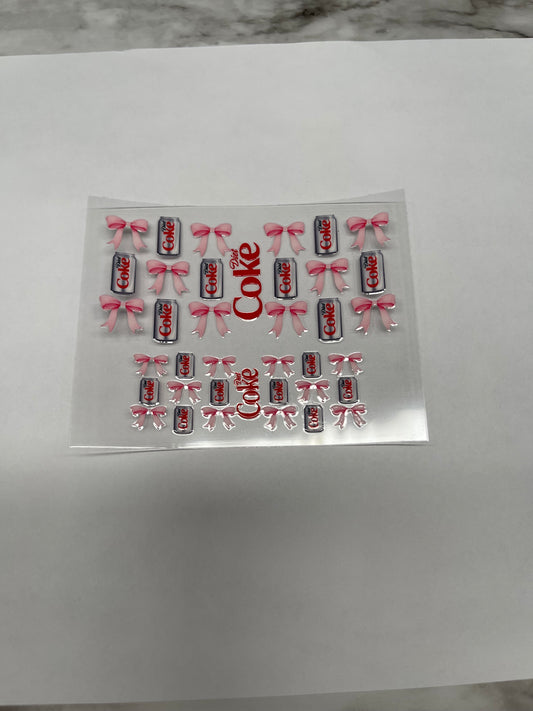 Bows and Diet Sodie Mini Tumbler Wrap