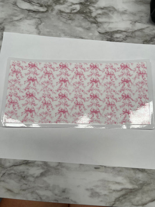 Pink Coquette Bow Pattern