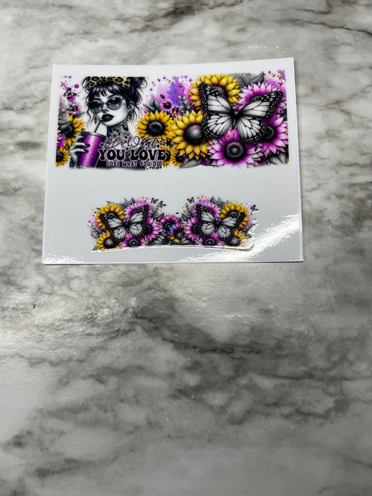 Do What You Love Mini Tumbler Wrap
