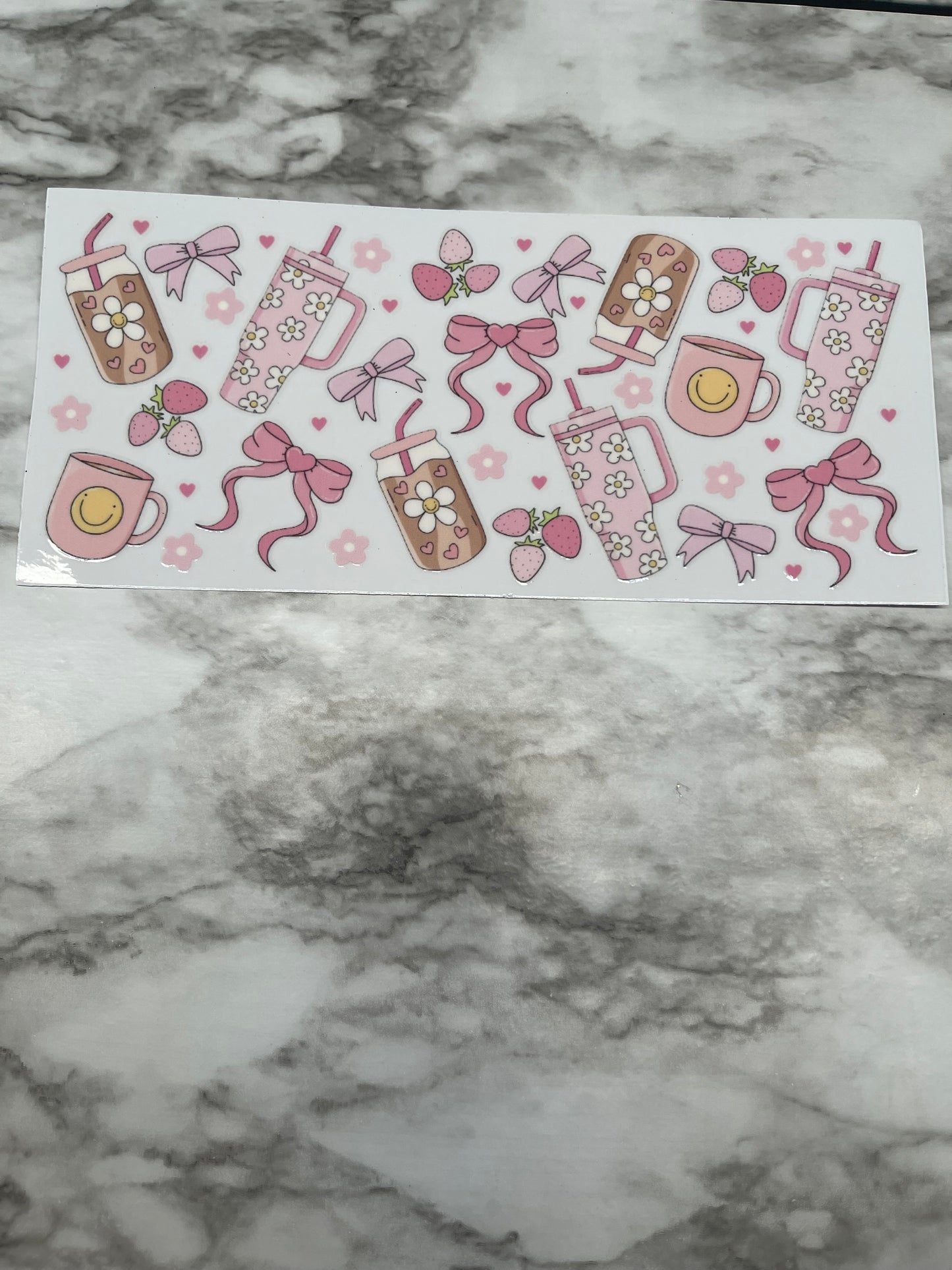 Pink Coffee and Bows