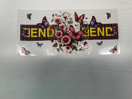 Designer Butterflies and Flowers