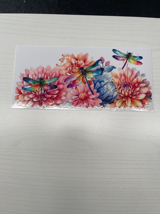Dragonflies and Flowers