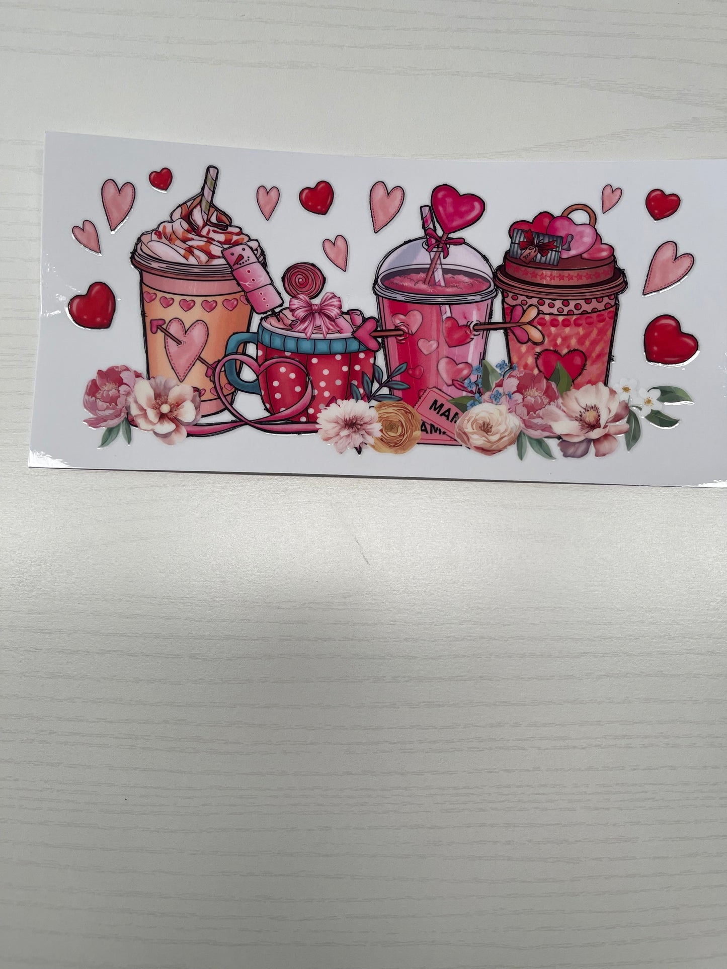 Mama Coffee and flowerws