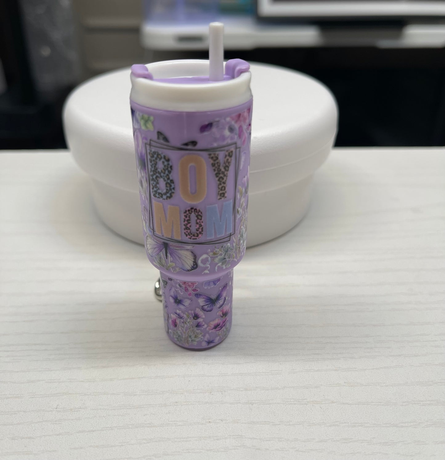 Mini Tumbler Chapstick Keychain