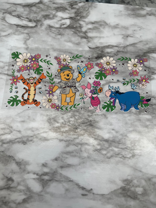 Winnie, Tig and butterfly