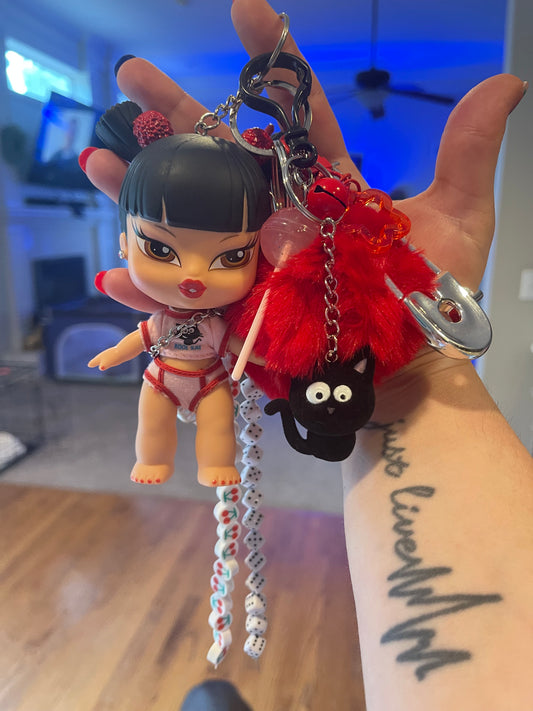 Jade Bag Charm
