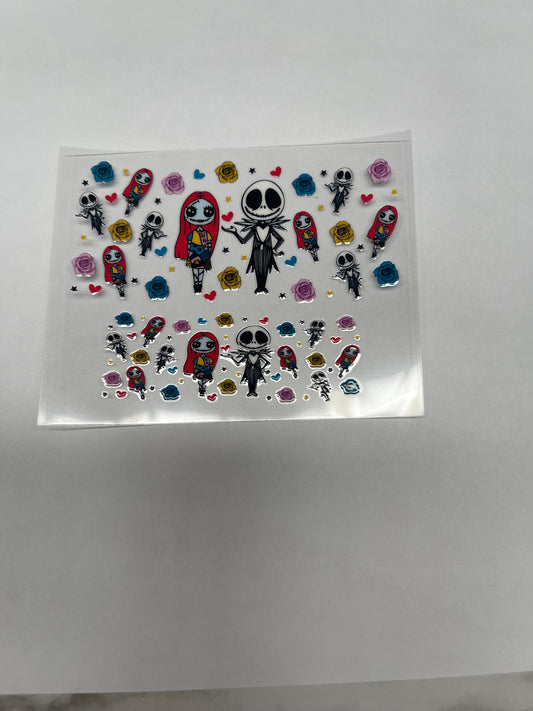 Halloween Character Mini Tumbler Wrap