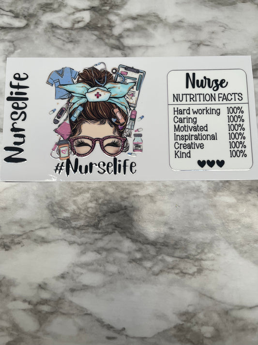 Nurse Life Messy Bun