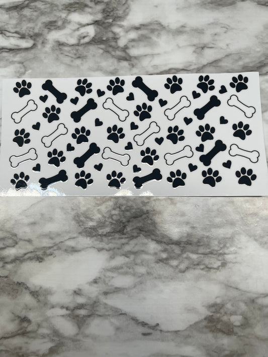 Dog Bones and Paw Prints