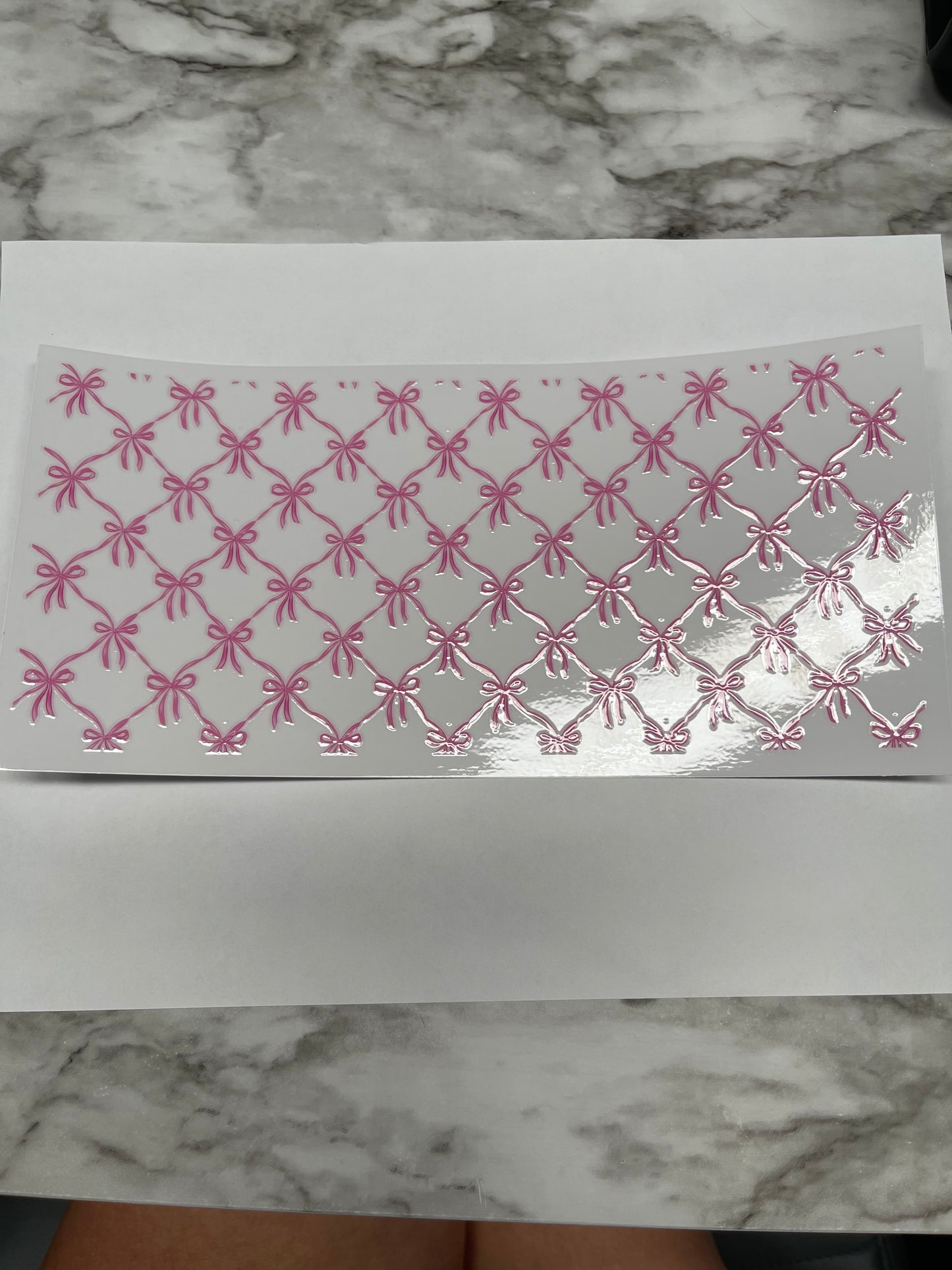 Pink Coquette Bow Pattern