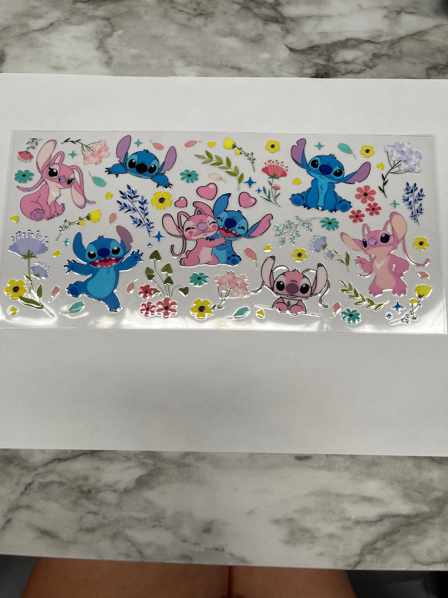 Blue and Pink Alien