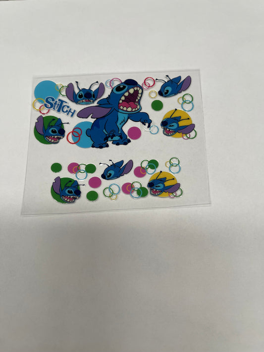 Blue Alien Mini Tumbler Wrap