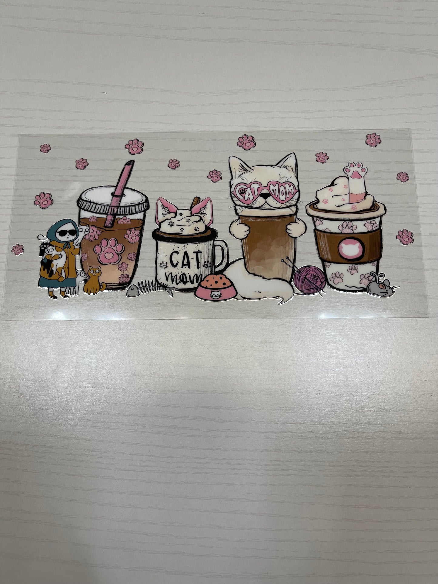 Cat Mom and Coffee