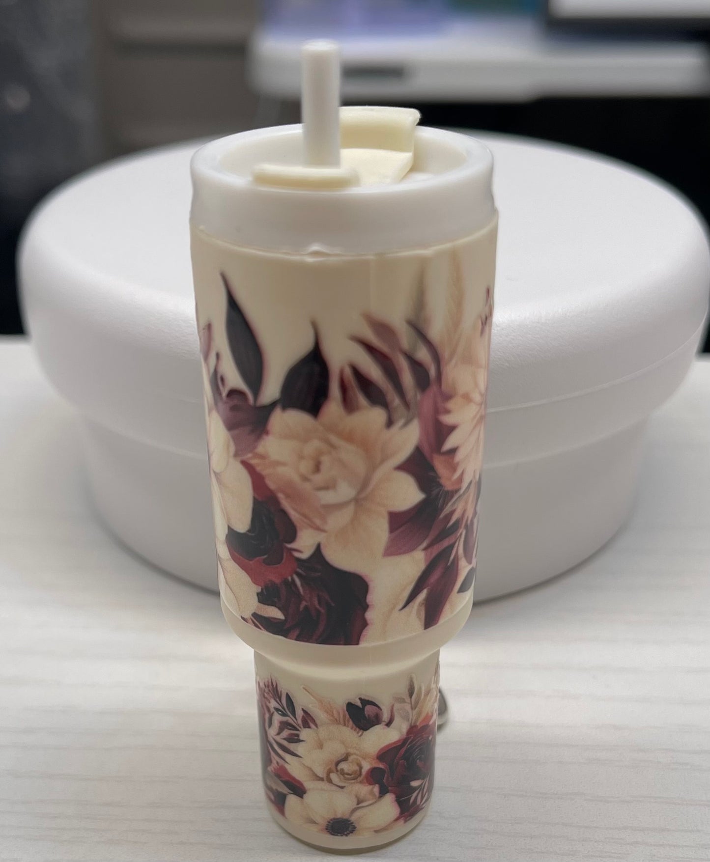 Mini Tumbler Chapstick Keychain