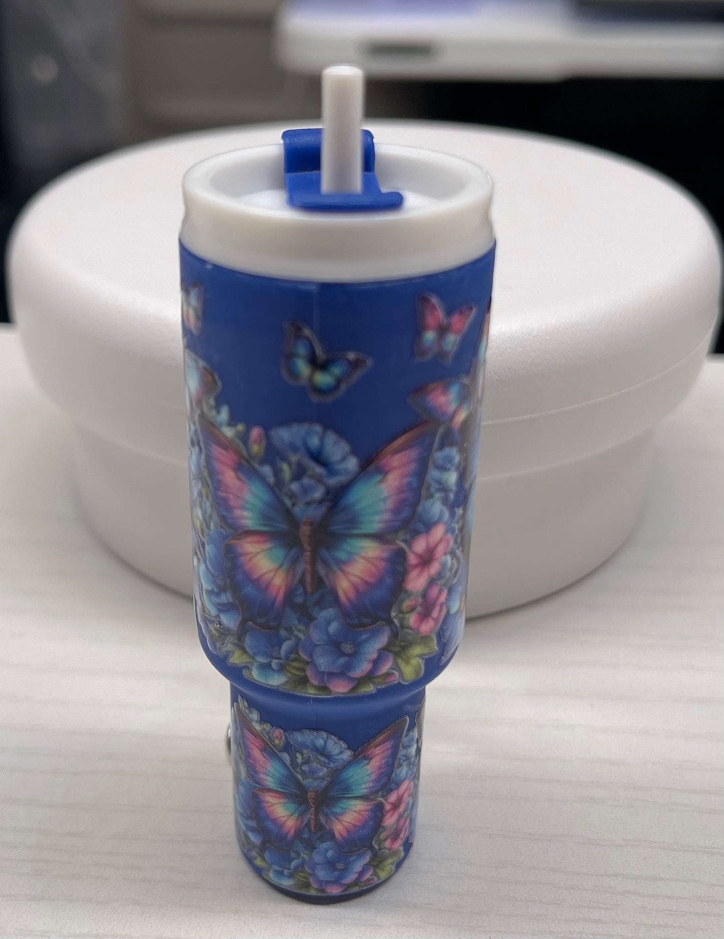 Mini Tumbler Chapstick Keychain