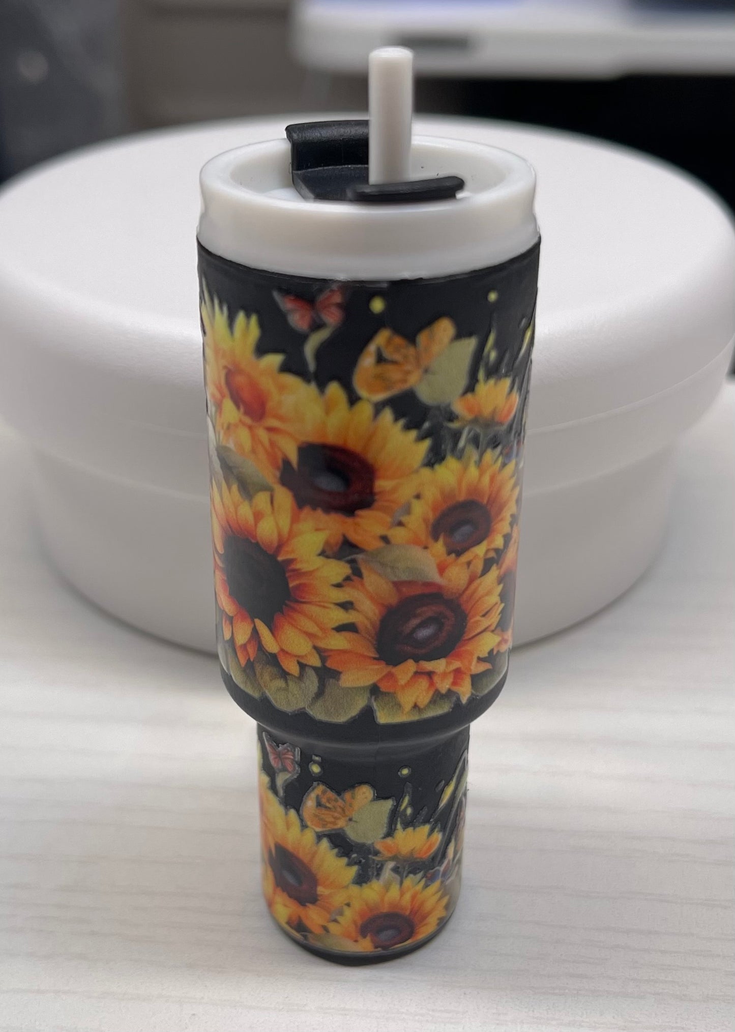 Mini Tumbler Chapstick Keychain